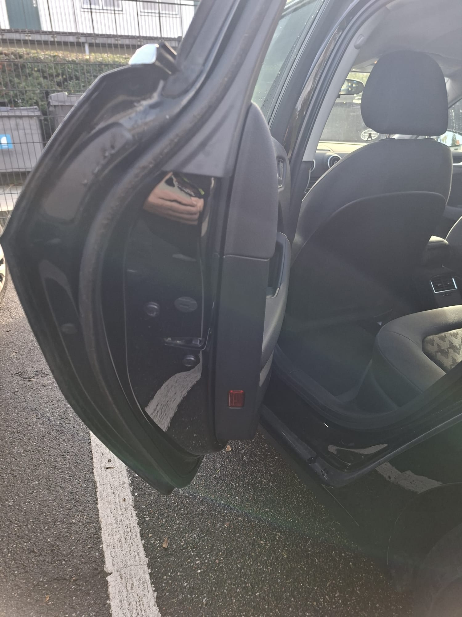 Sort Audi A3 Sportback fra 2015