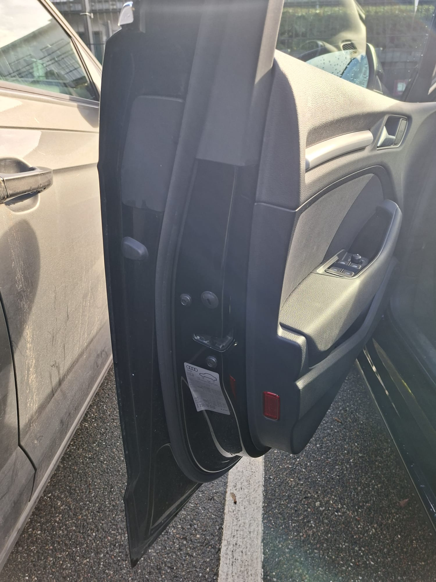 Sort Audi A3 Sportback fra 2015