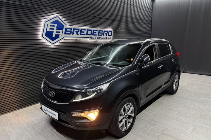 Grå Kia Sportage fra 2015