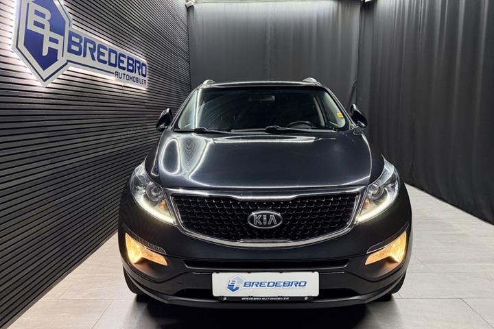 Grå Kia Sportage fra 2015