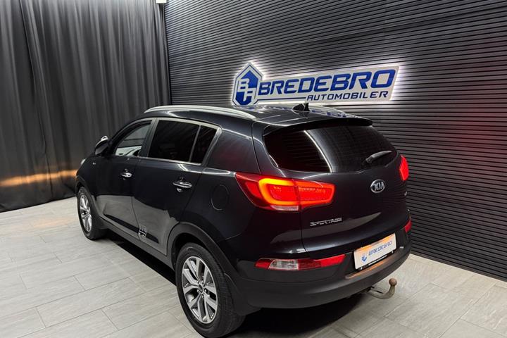 Grå Kia Sportage fra 2015