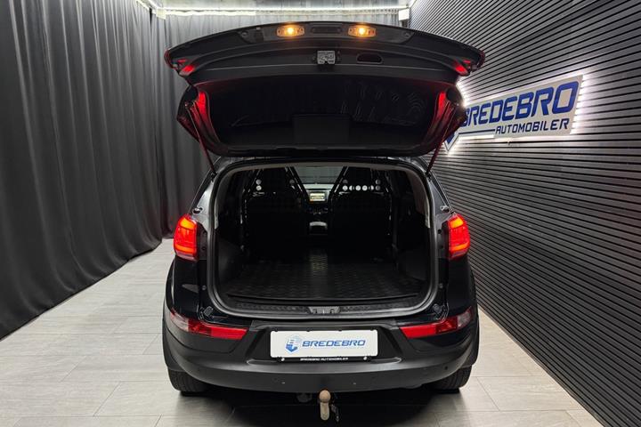 Grå Kia Sportage fra 2015