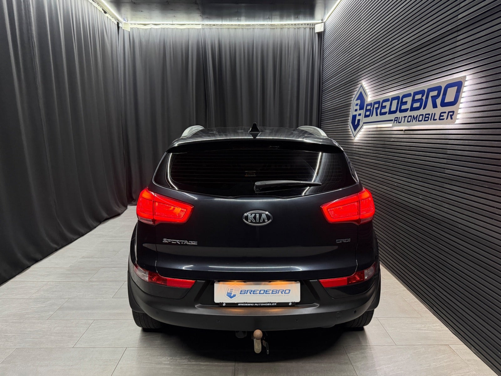 Grå Kia Sportage fra 2015
