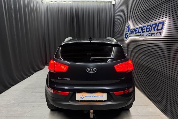 Grå Kia Sportage fra 2015