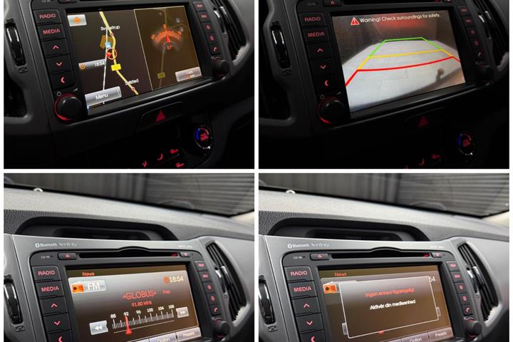 Grå Kia Sportage fra 2015