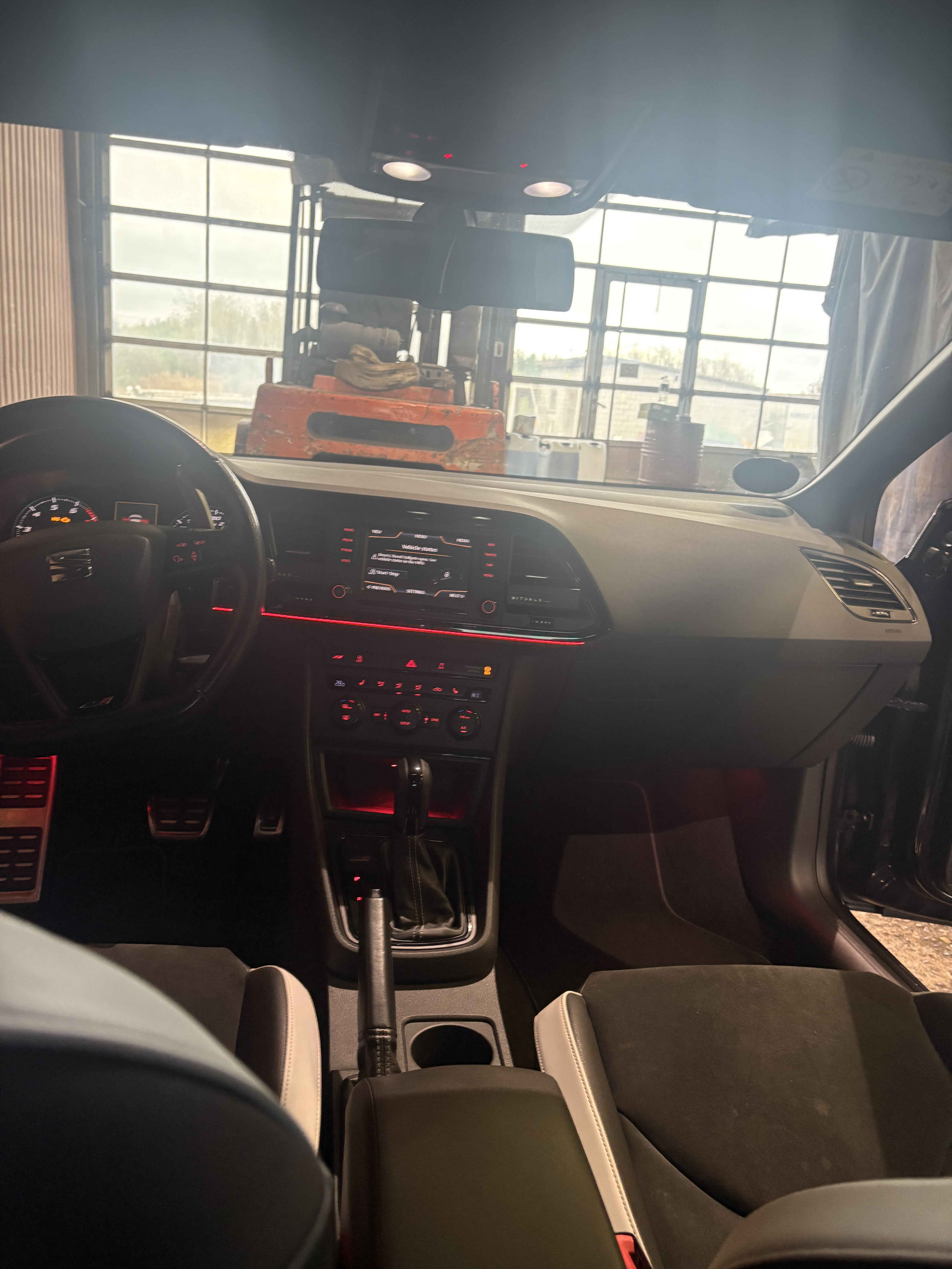 Sort Seat Leon fra 2014