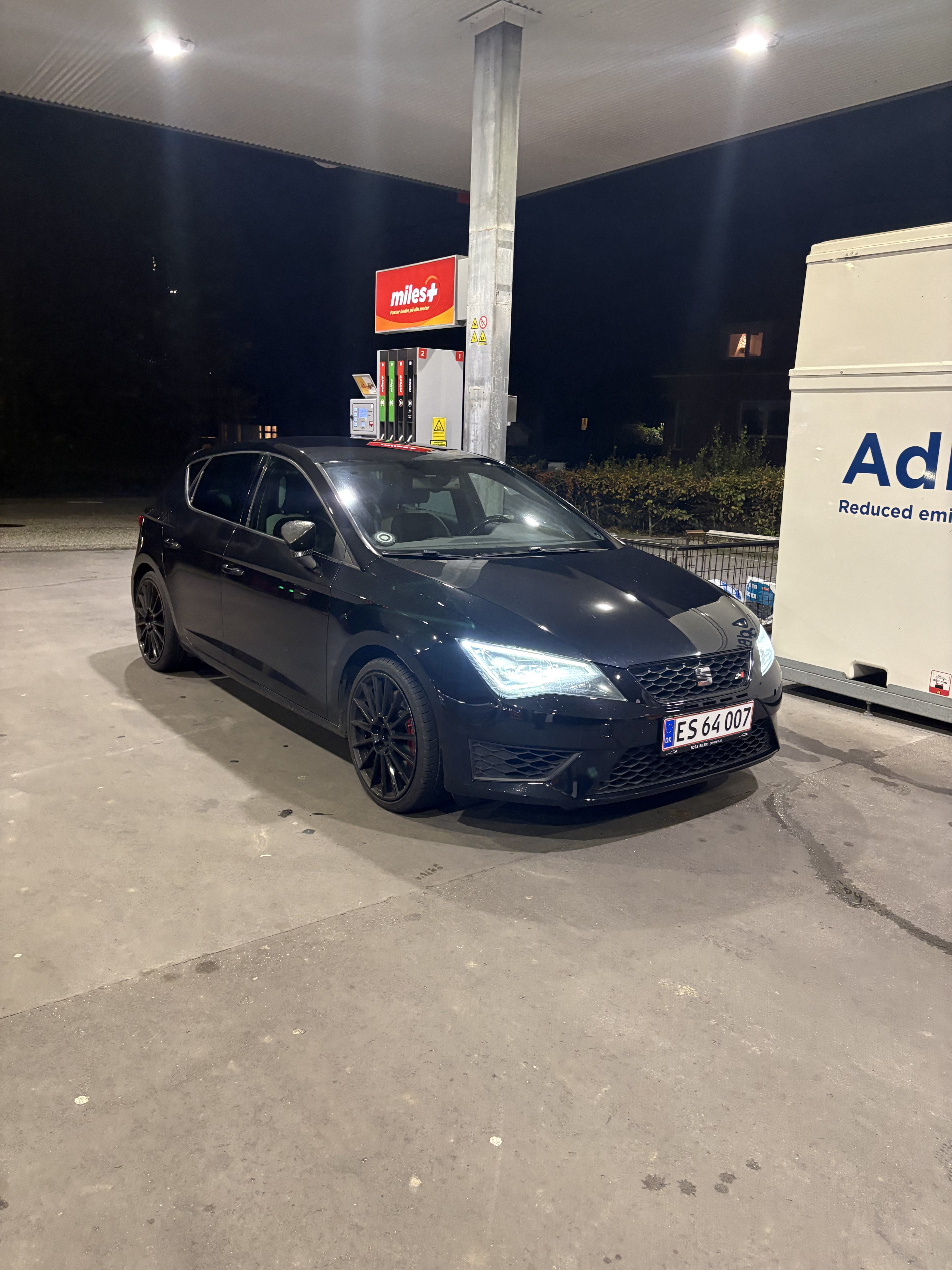 Sort Seat Leon fra 2014