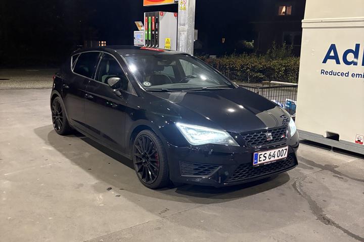 Sort Seat Leon fra 2014