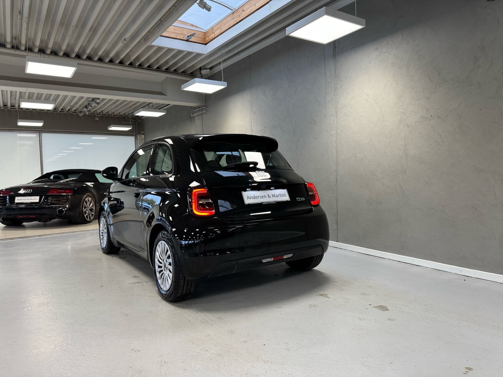 Sort Fiat 500e fra 2023