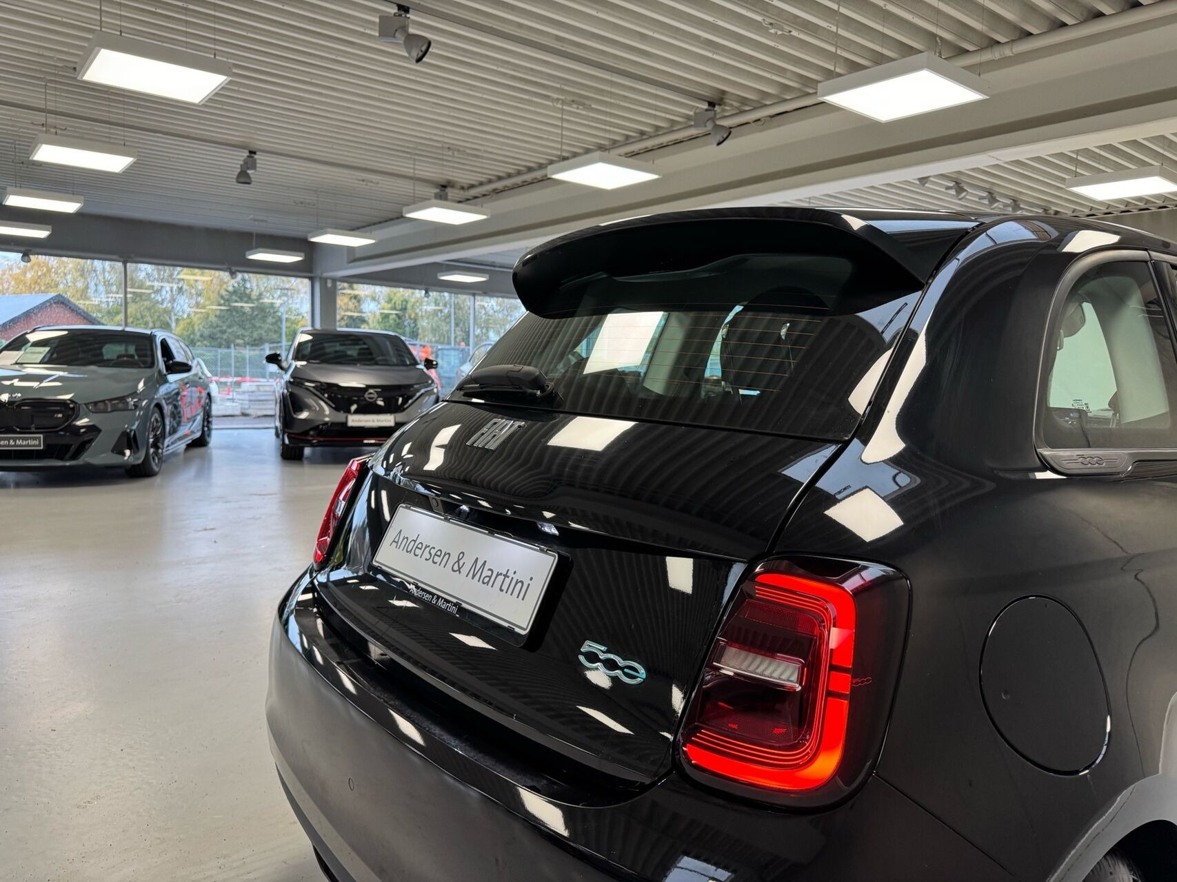 Sort Fiat 500e fra 2023