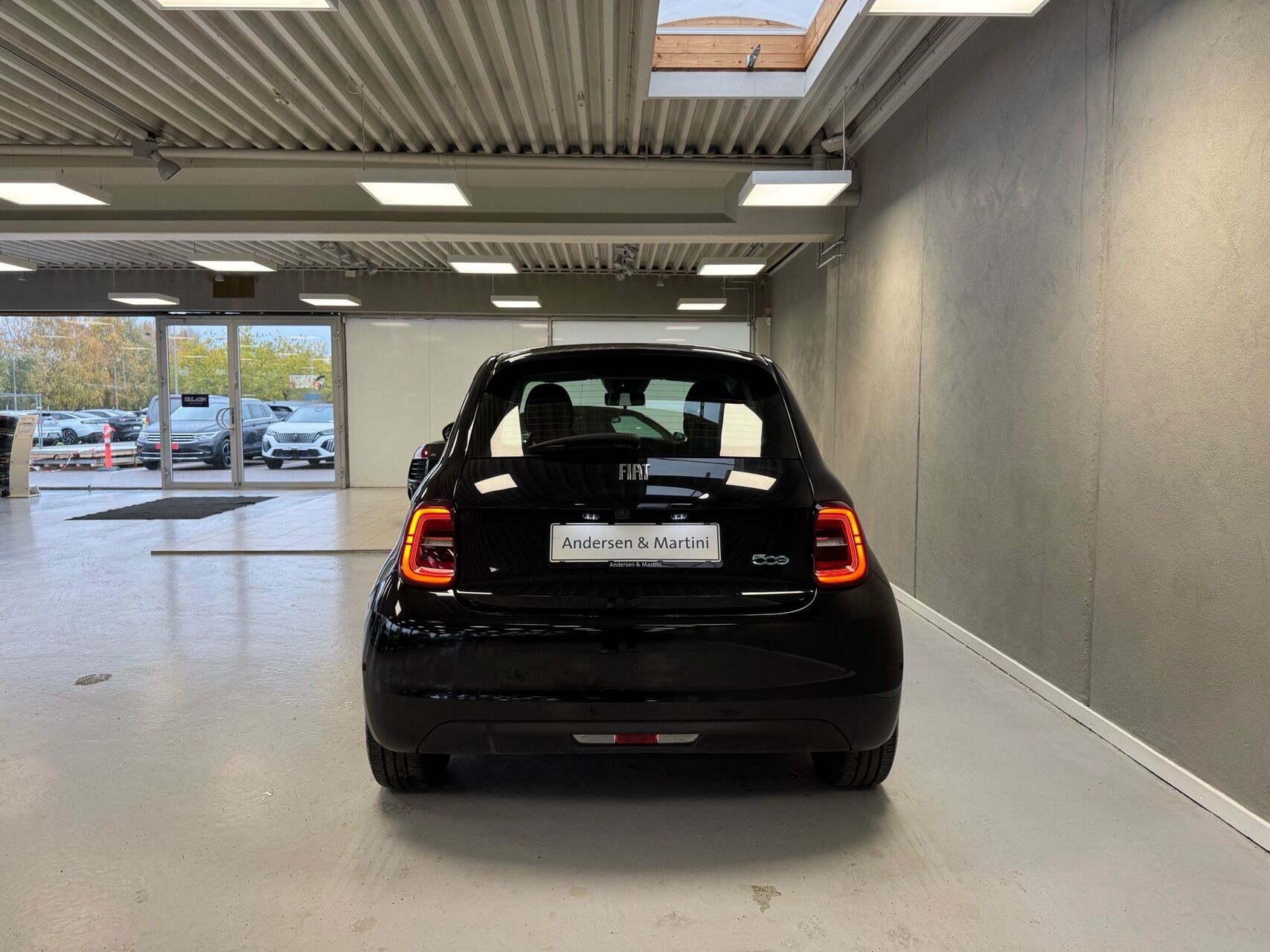 Sort Fiat 500e fra 2023