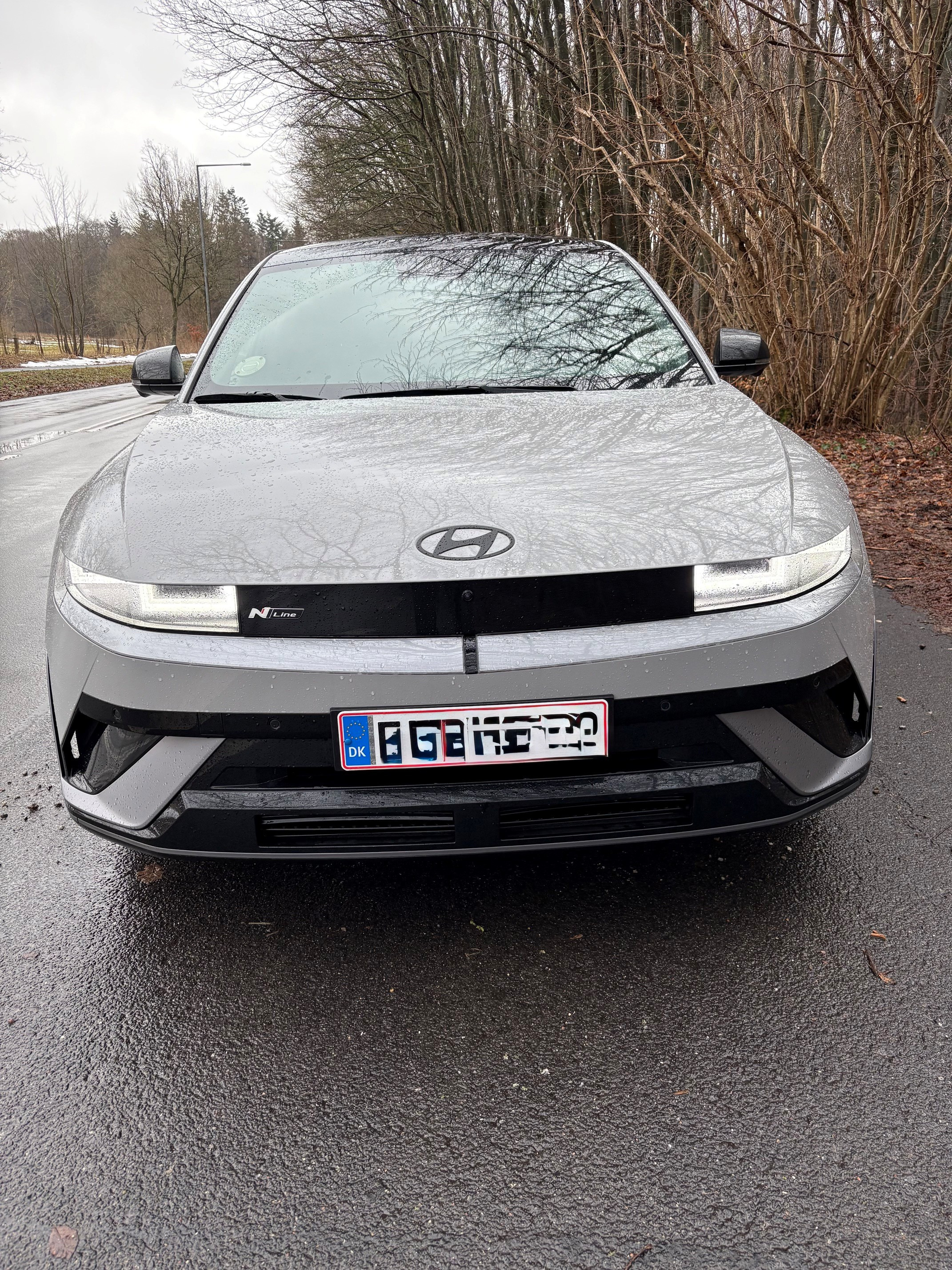 Grå Hyundai Ioniq 5 fra 2026