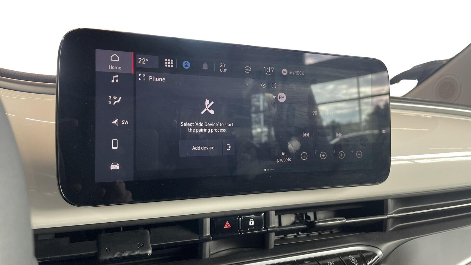 Hvid Fiat 500e fra 2022