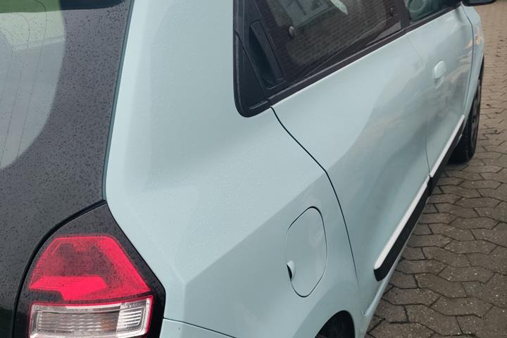 Blå Renault Twingo fra 2014