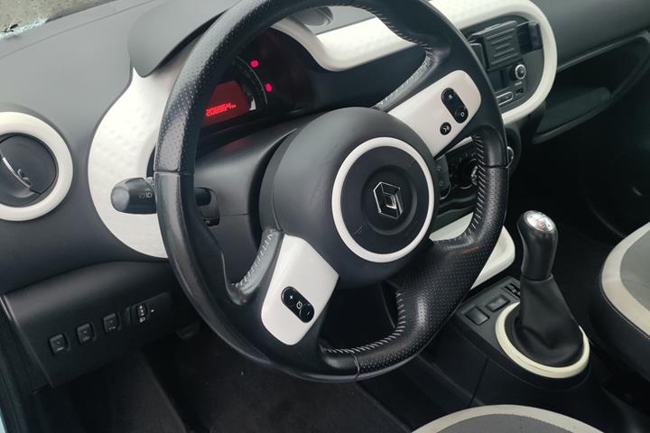 Blå Renault Twingo fra 2014