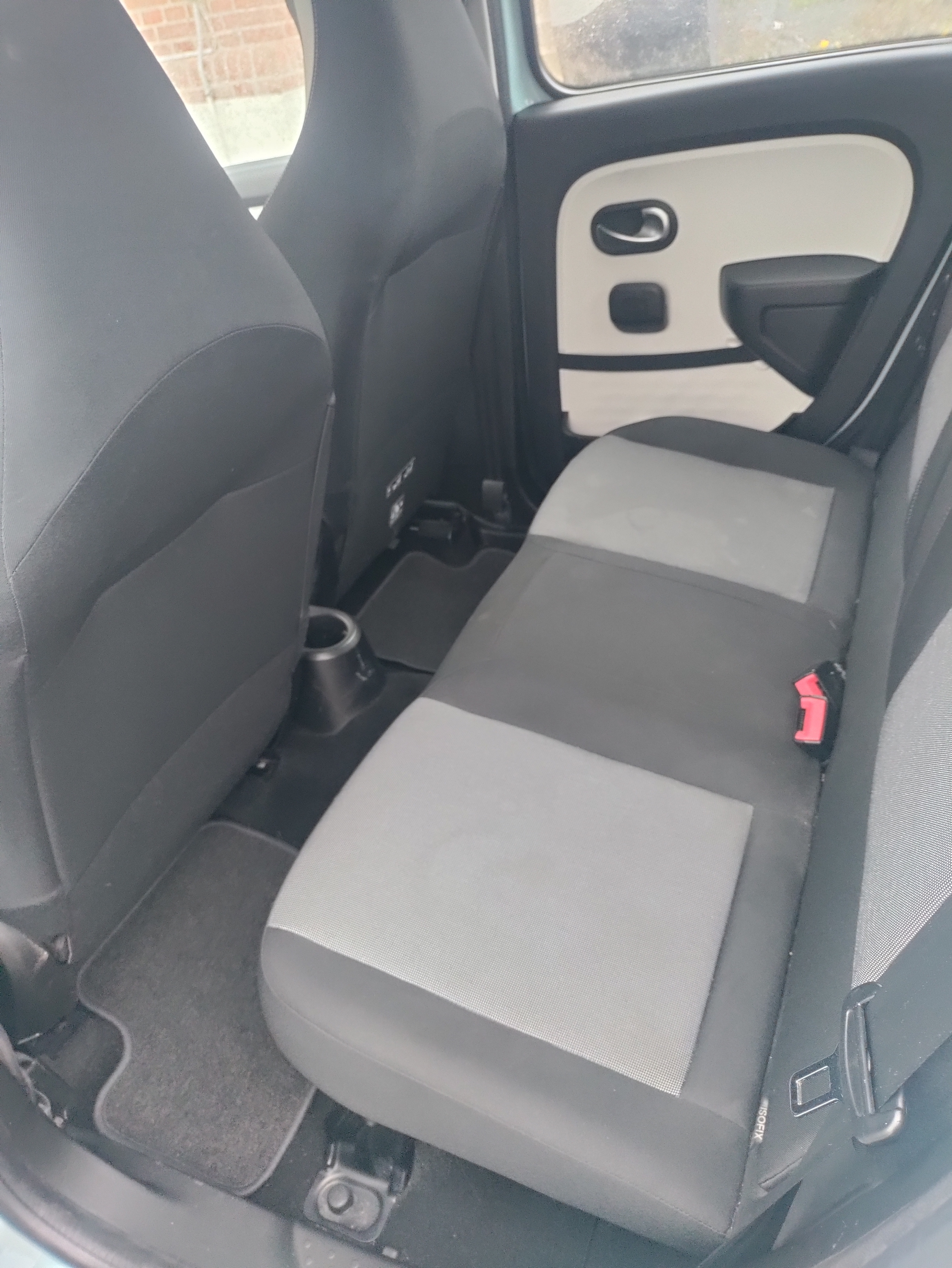 Blå Renault Twingo fra 2014
