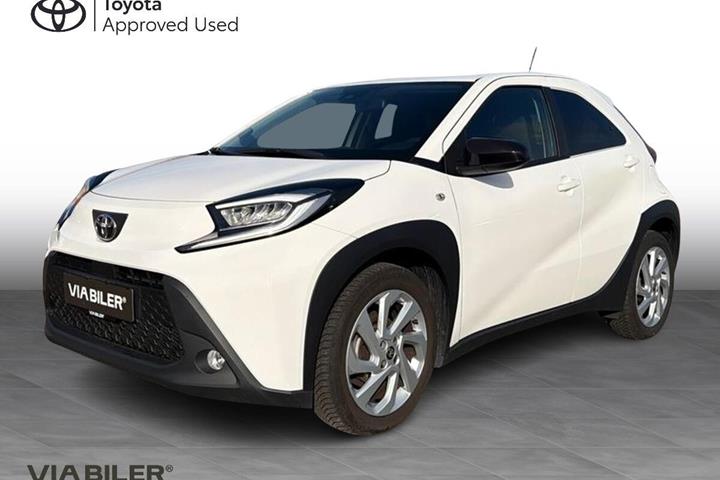 Hvid Toyota Aygo X fra 2022