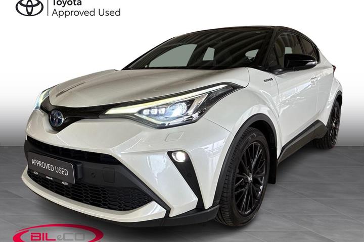 Hvid Toyota C-HR fra 2020
