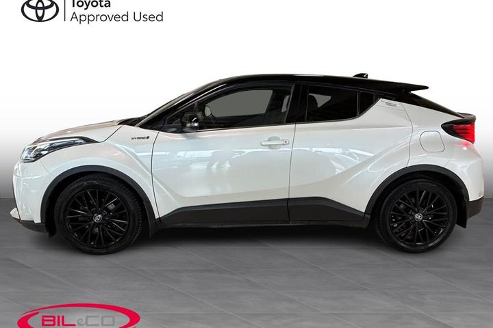 Hvid Toyota C-HR fra 2020