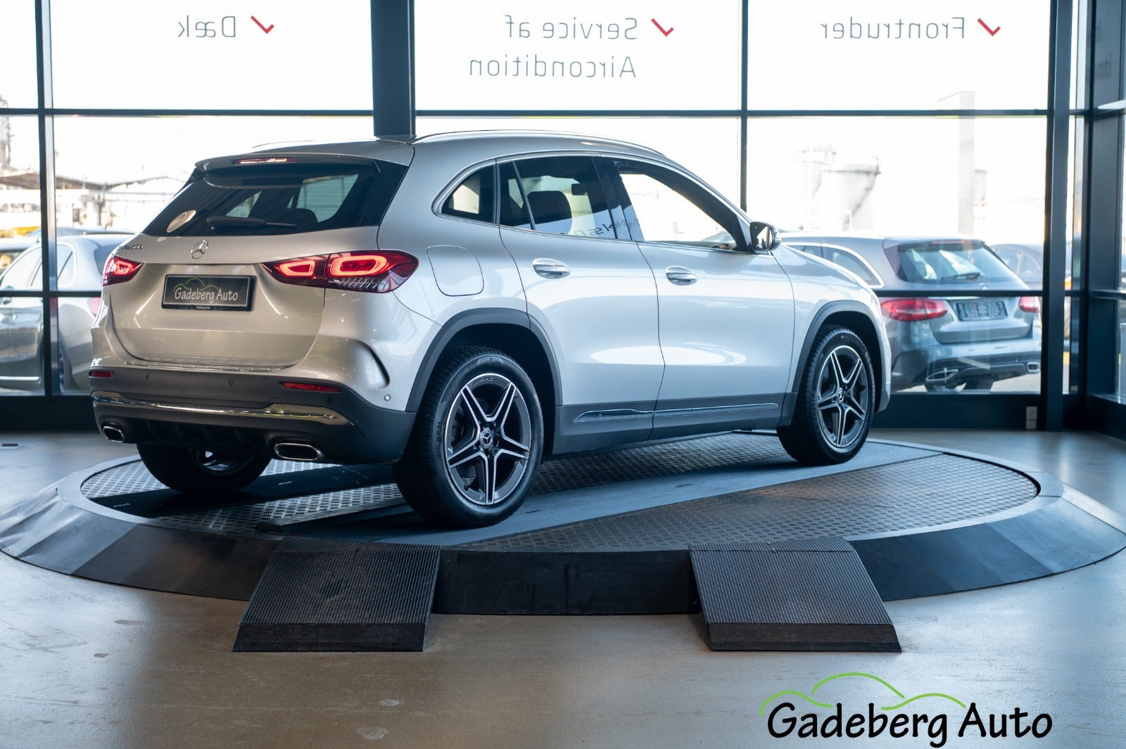 Sølv Mercedes GLA250 e fra 2020