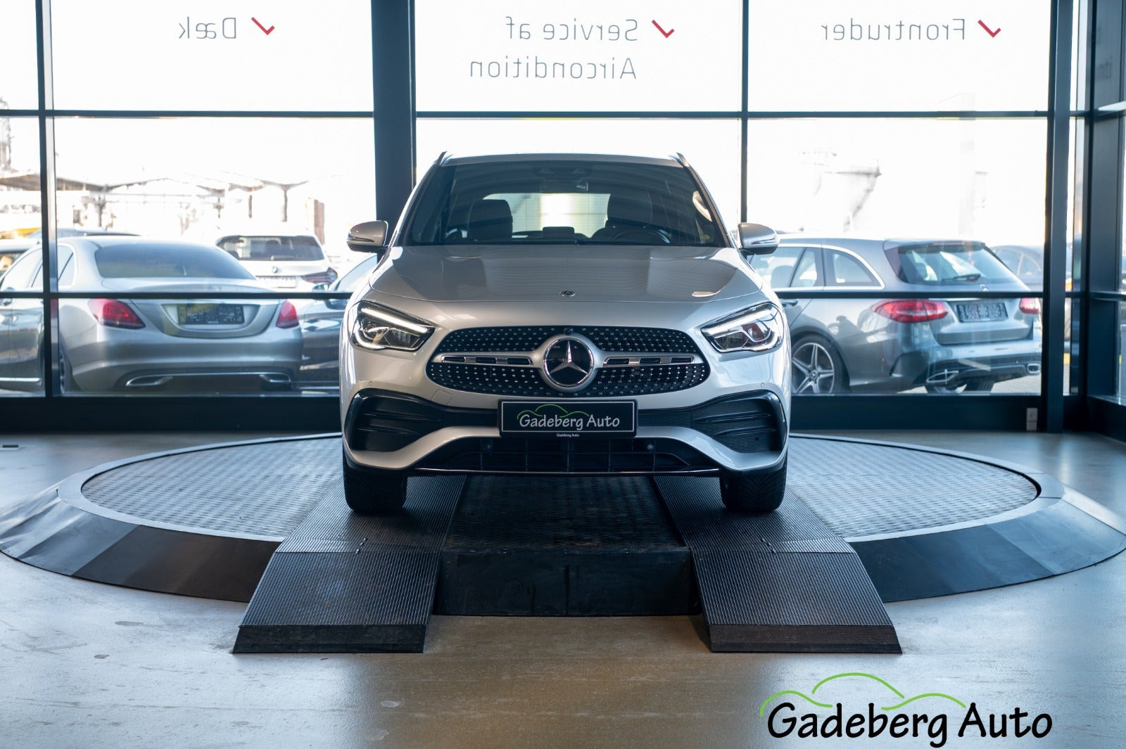 Sølv Mercedes GLA250 e fra 2020