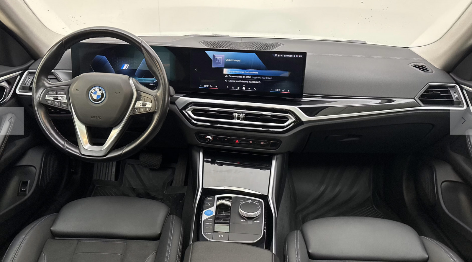 Hvid BMW i4 fra 2024