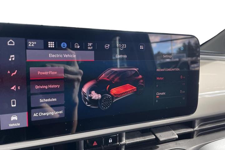 Hvid Fiat 500e fra 2022