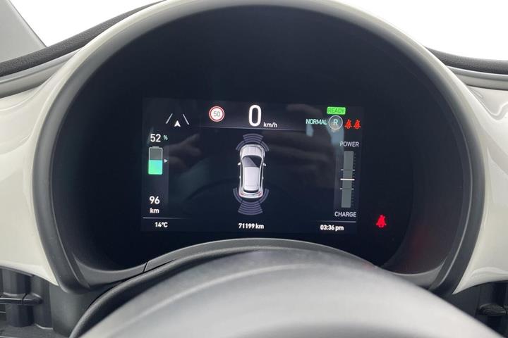 Hvid Fiat 500e fra 2022