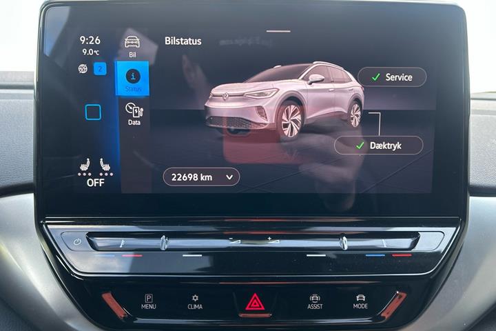 Hvid VW ID.4 fra 2022
