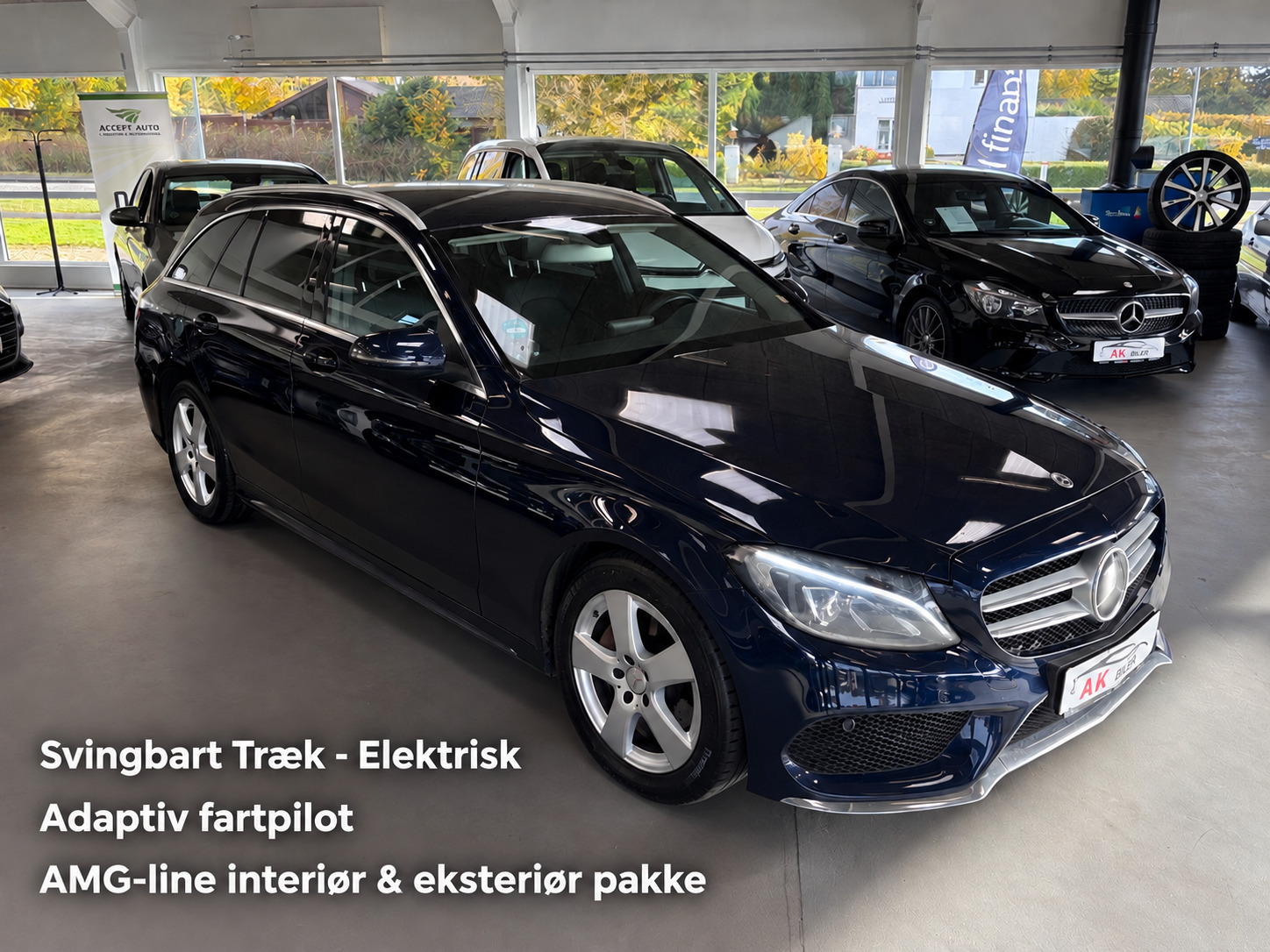 Mercedes C220 d 2,2 AMG Line stc.
