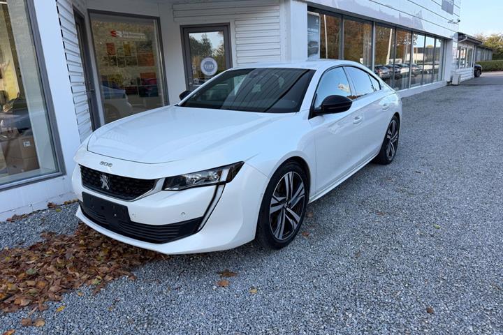 Hvid Peugeot 508 fra 2020