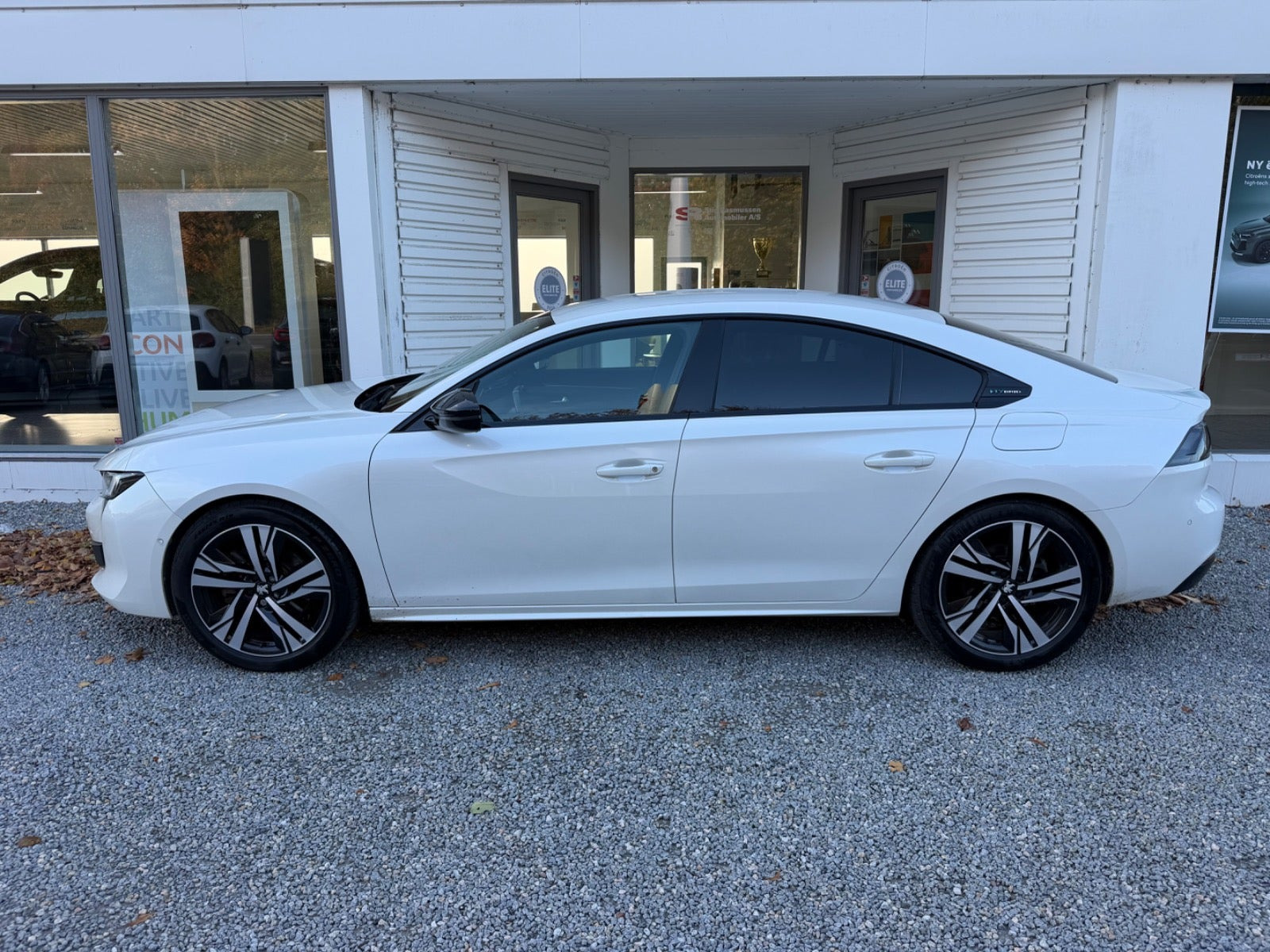 Hvid Peugeot 508 fra 2020