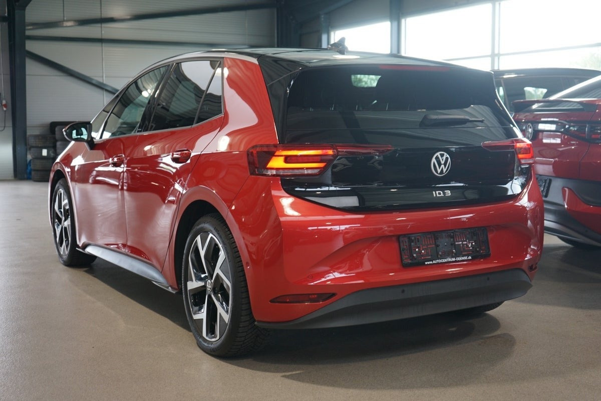 Rød VW ID.3 fra 2024