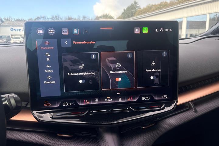 Blå Cupra Tavascan fra 2025