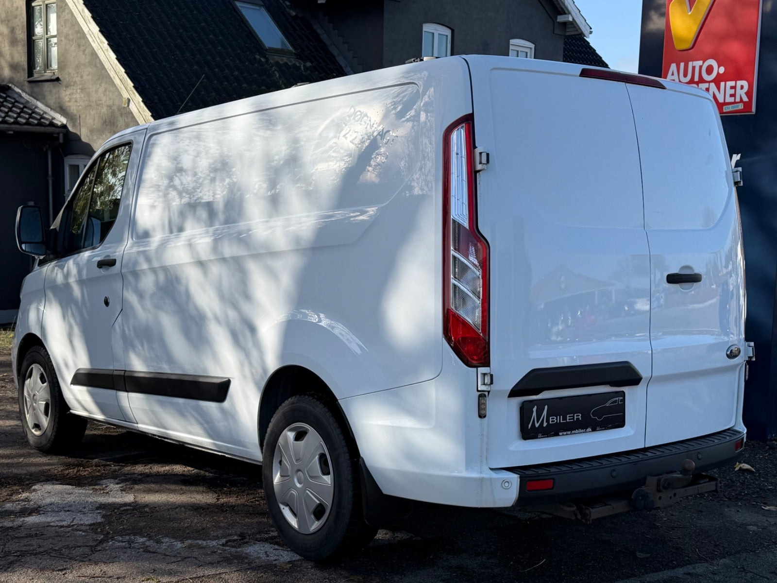 Hvid Ford Transit Custom 280 L1 fra 2020