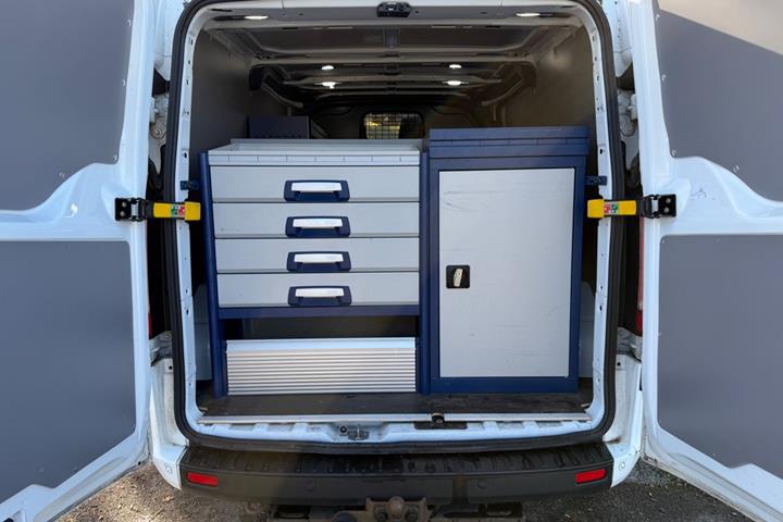 Hvid Ford Transit Custom 280 L1 fra 2020