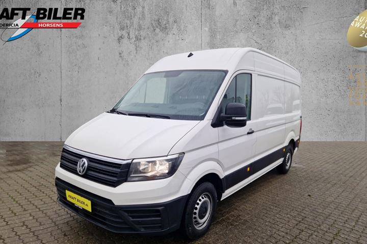 Hvid VW Crafter 35 fra 2023