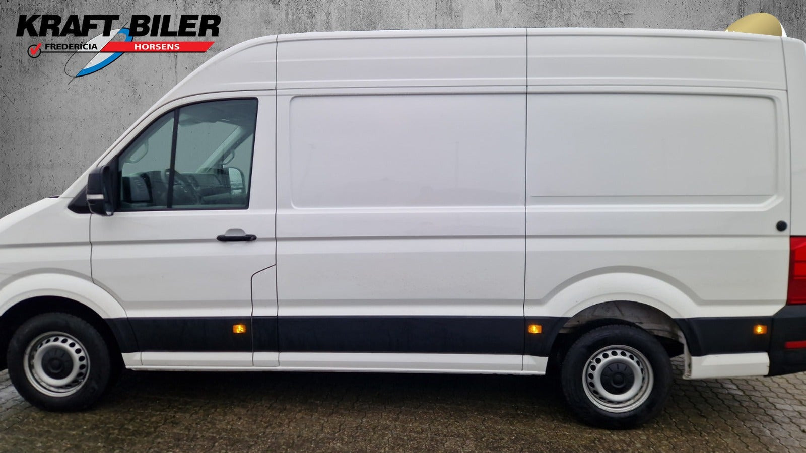Hvid VW Crafter 35 fra 2023