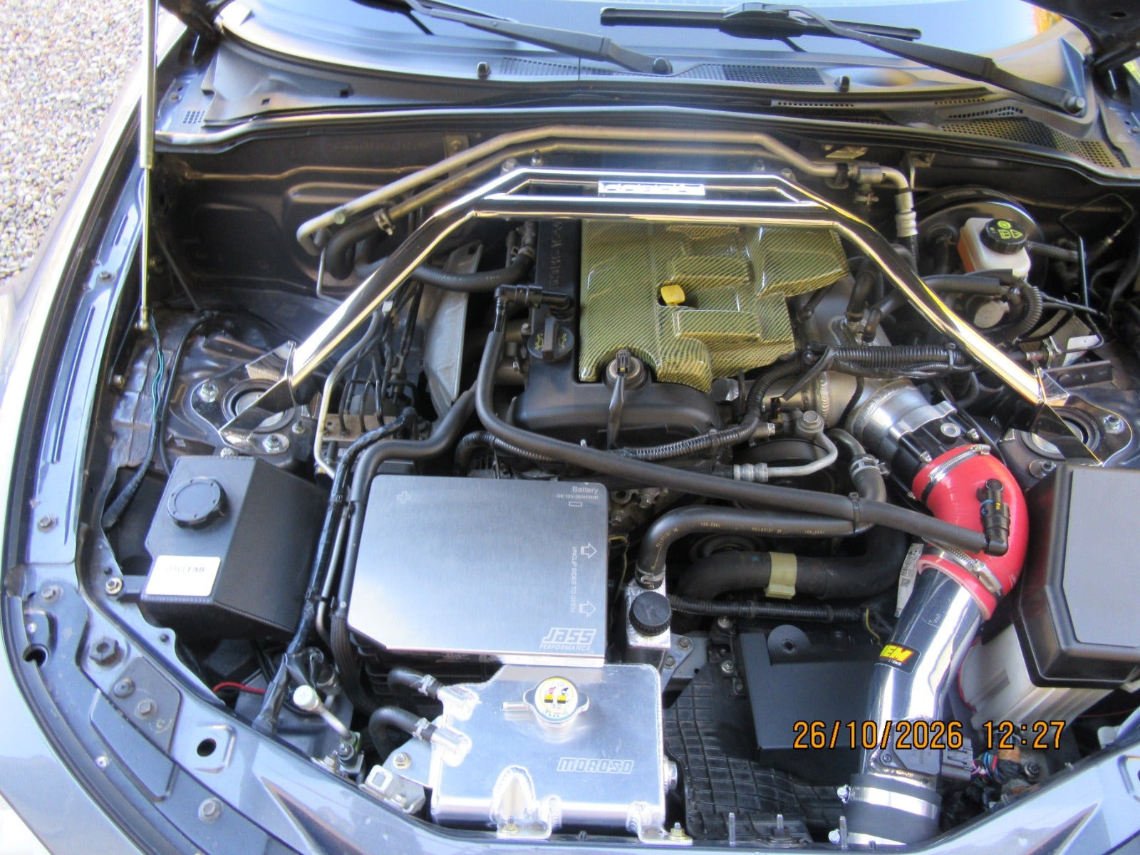 Grå Mazda MX-5 fra 2007