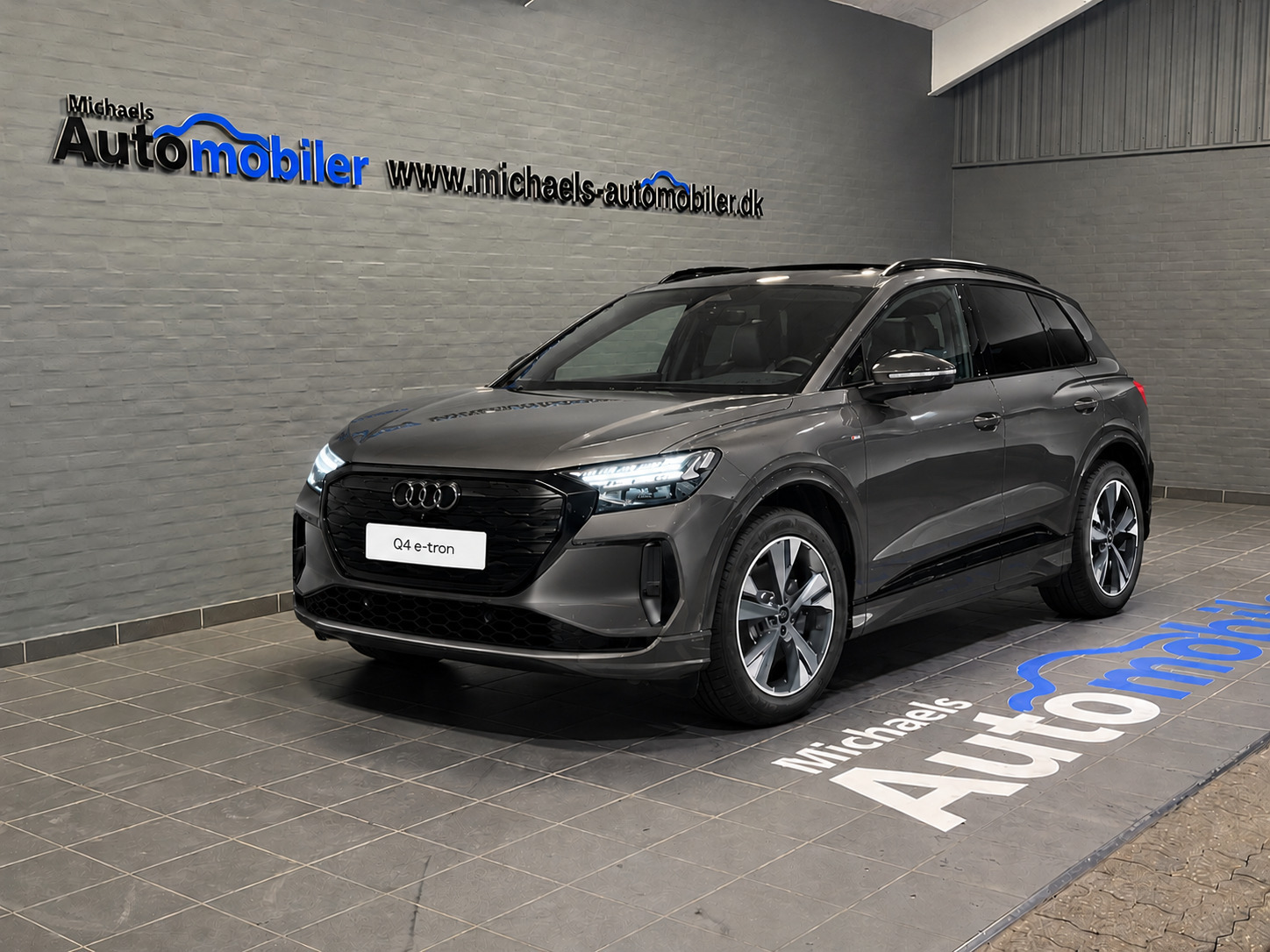 Sort Audi Q4 e-tron fra 2027