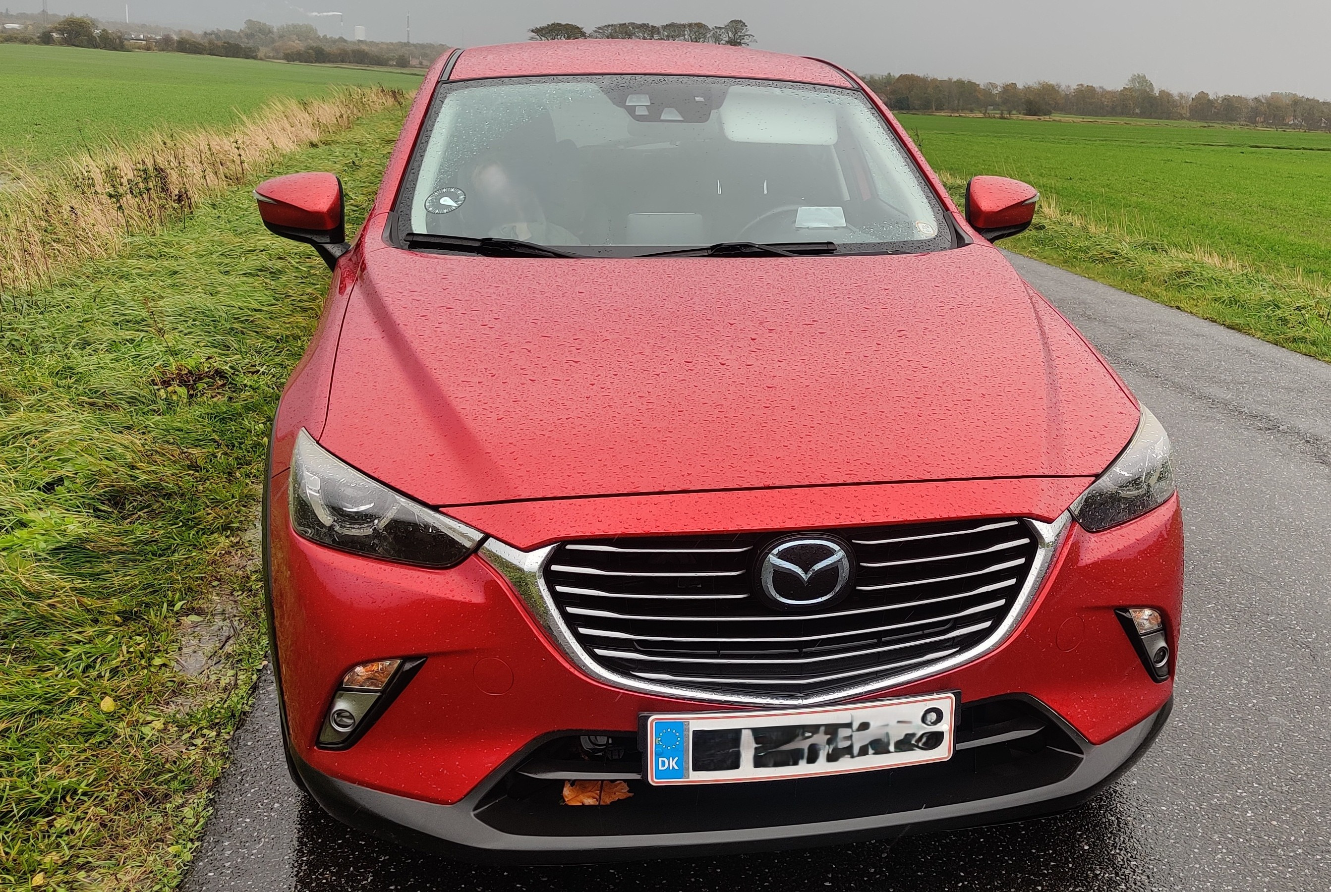 Rød Mazda CX-3 fra 2016