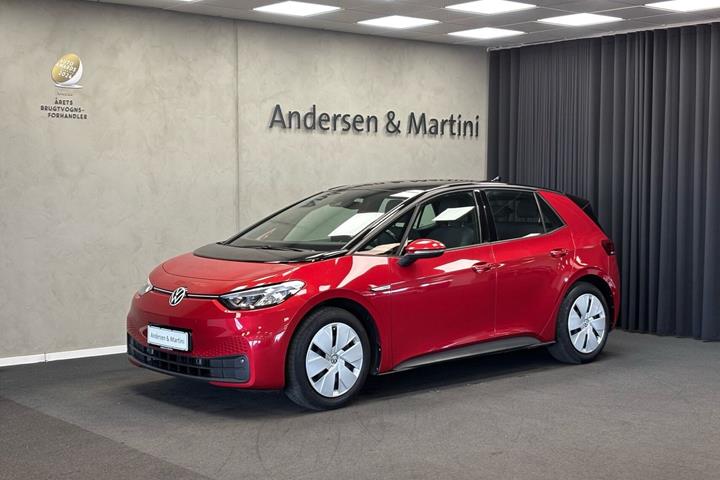 Rød VW ID.3 fra 2022