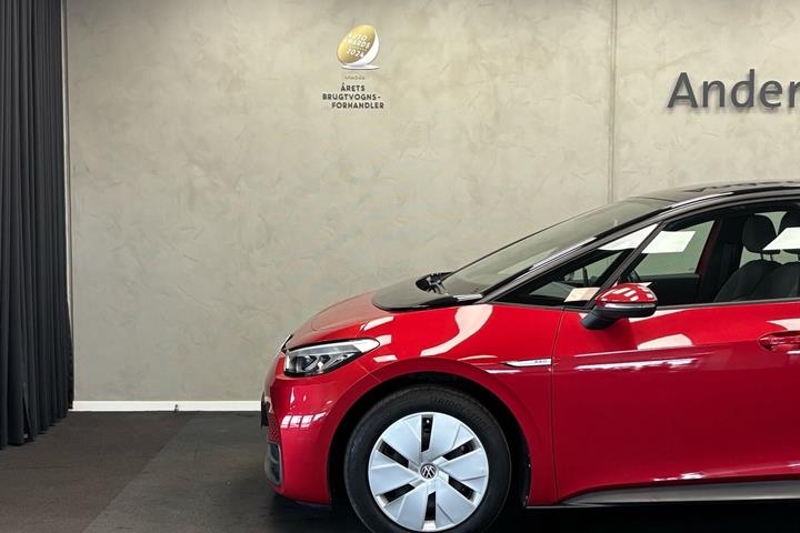 Rød VW ID.3 fra 2022