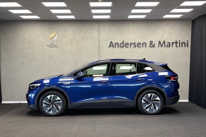 Blå VW ID.4 fra 2023