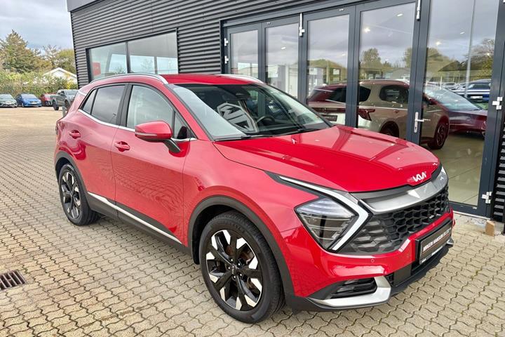Rød Kia Sportage fra 2022