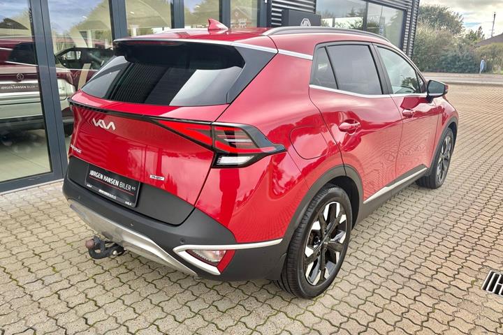 Rød Kia Sportage fra 2022