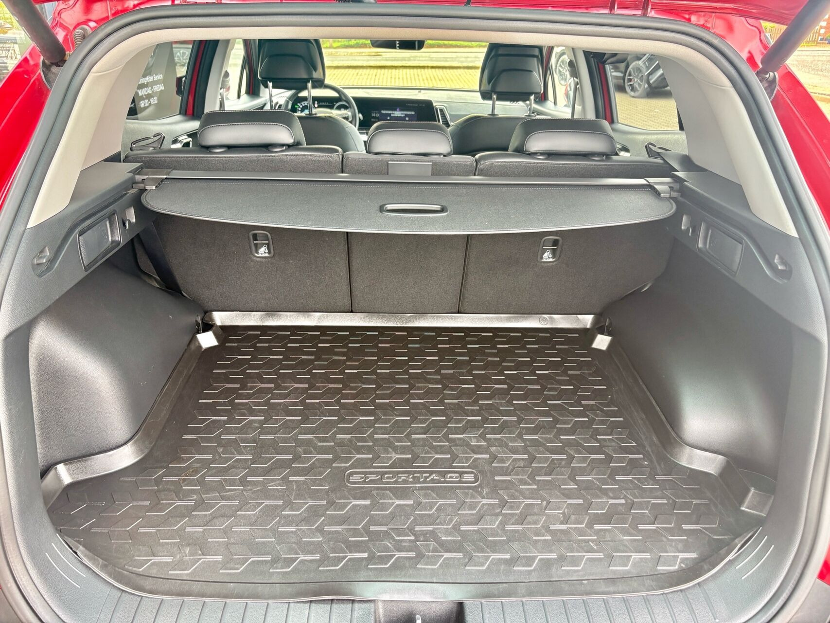 Rød Kia Sportage fra 2022