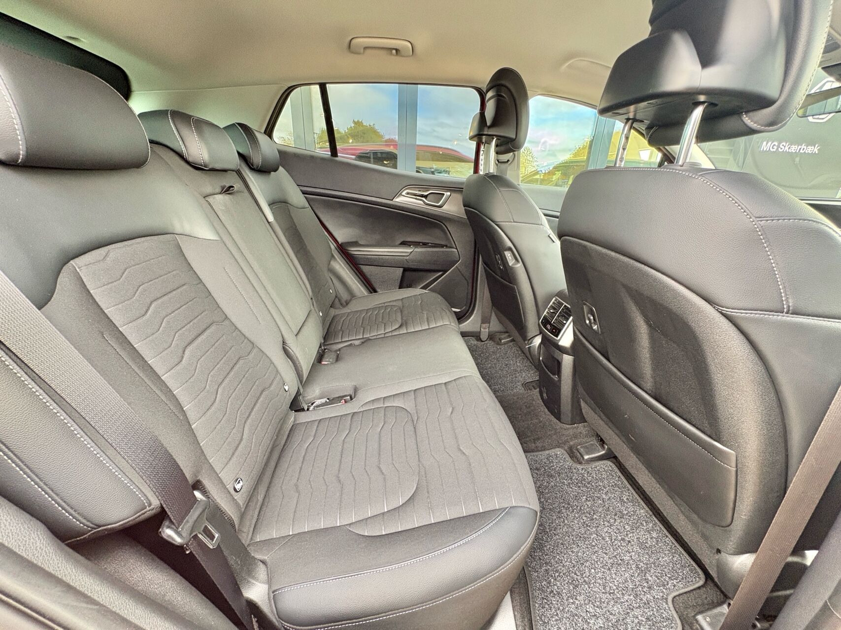Rød Kia Sportage fra 2022