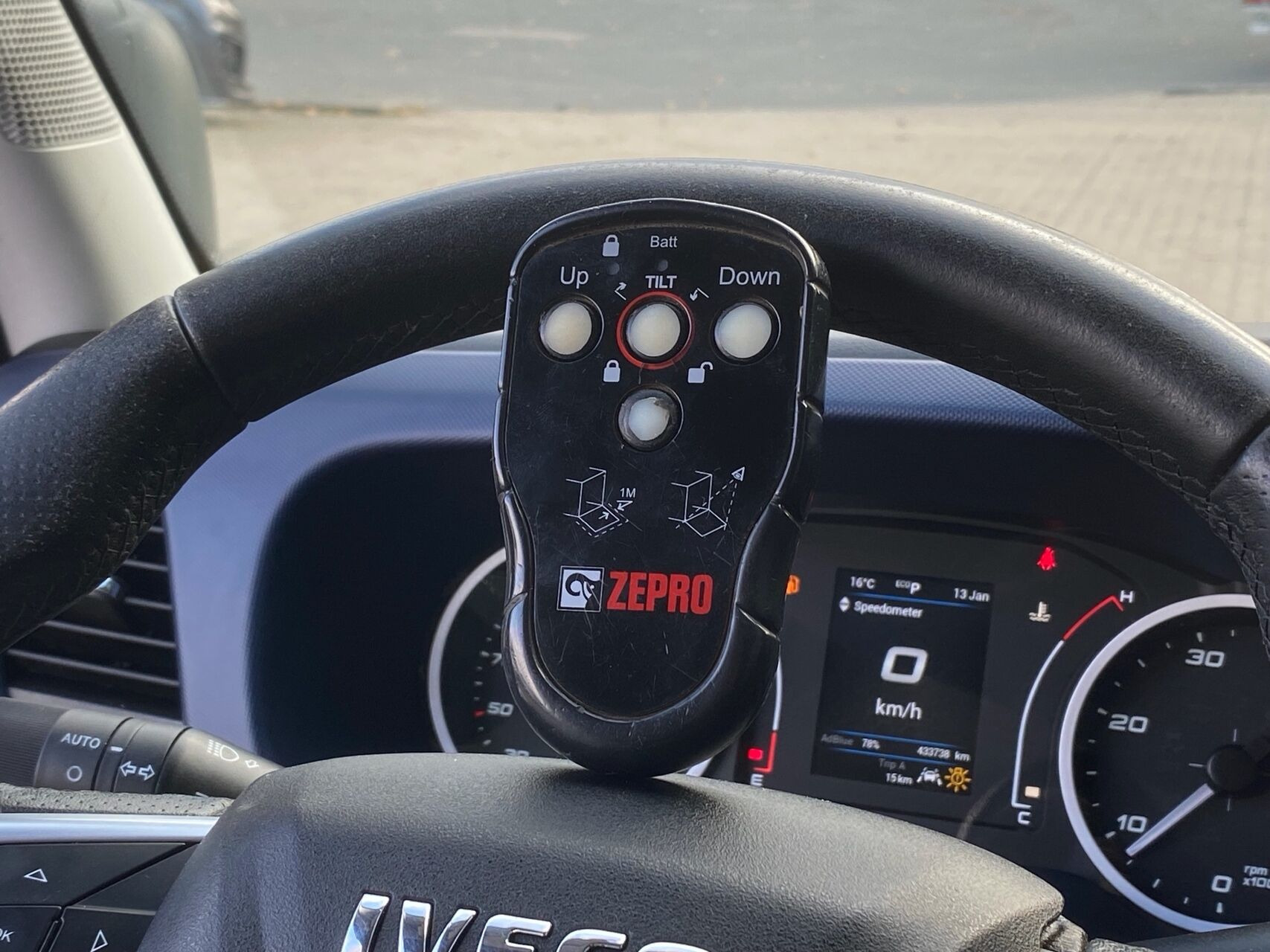 Hvid Iveco Daily fra 2020