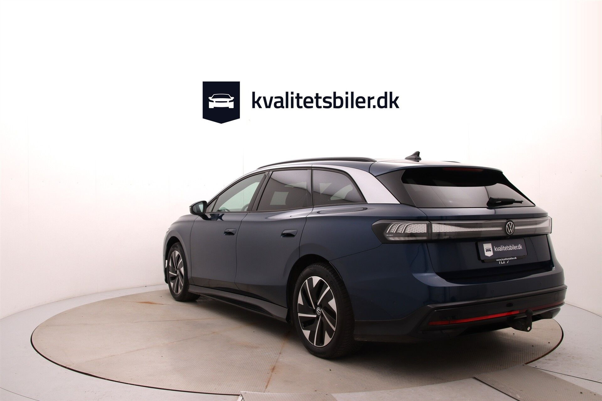 Blå VW ID.7 fra 2025